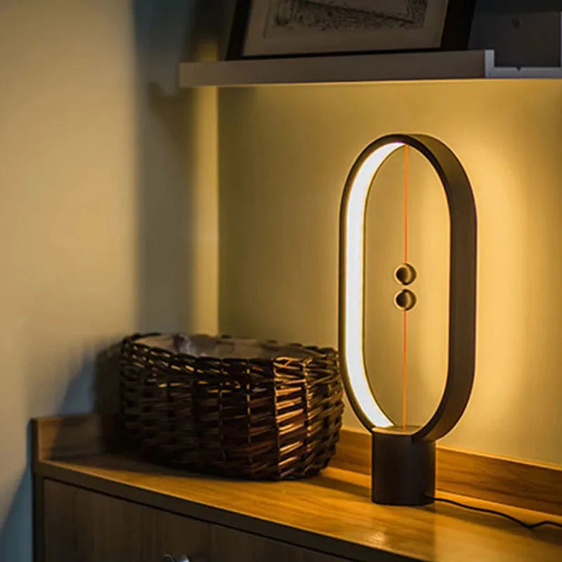 Floating String Lamp - Modern Table Light With Magnetic Switch