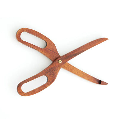 Wooden Kitchen Clip - Heat Resistant Tongs 9.8"