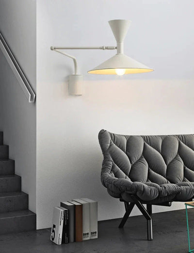 Swing Arm Wall Lamp - Industrial Plug In Sconce