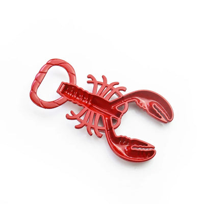 Lobster Bottle Opener - Compact Zinc Alloy Keychain