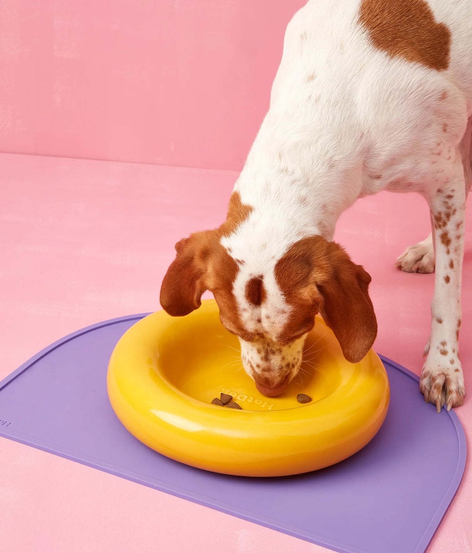 Yellow ceramic bowl
