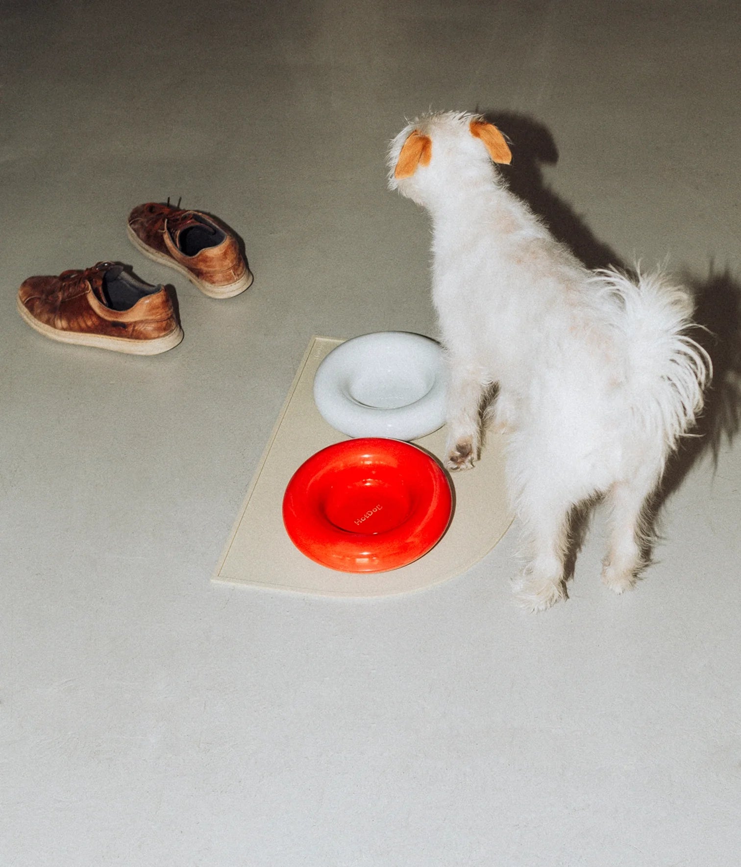 White ceramic bowl