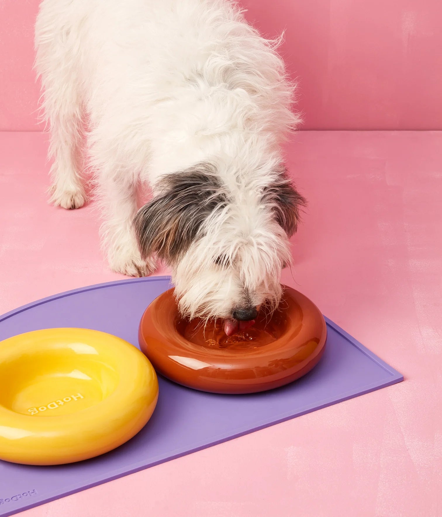 Yellow ceramic bowl