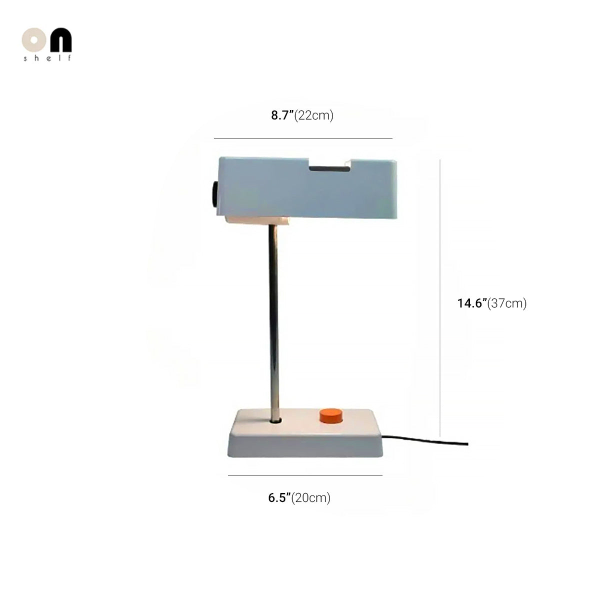 Retro Industrial Table Lamp – Bauhaus Lighting Metal Design