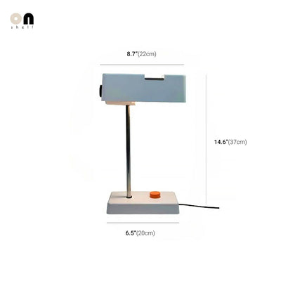 Retro Industrial Table Lamp – Bauhaus Lighting Metal Design