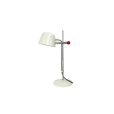 Retro Stainless Steel Lamp - Adjustable Mid Century Table Light