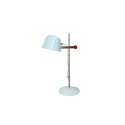 Retro Stainless Steel Lamp - Adjustable Mid Century Table Light