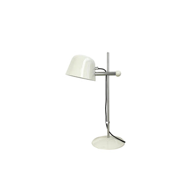Retro Stainless Steel Lamp - Adjustable Mid Century Table Light