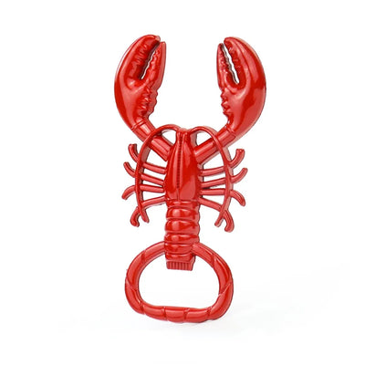 Lobster Bottle Opener - Compact Zinc Alloy Keychain