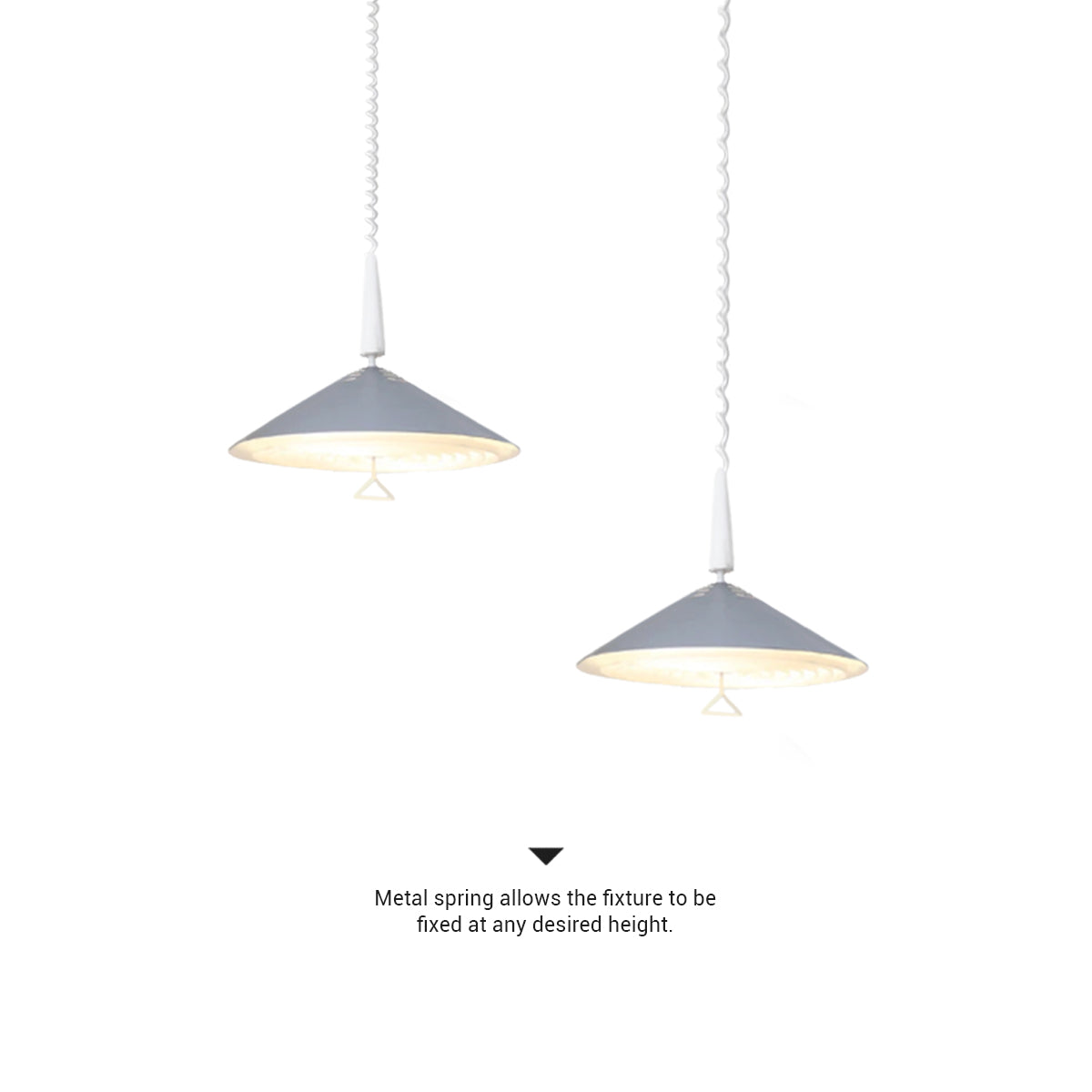 Layered Pendant Lamp - Nordic Style Soft Ambient Lighting