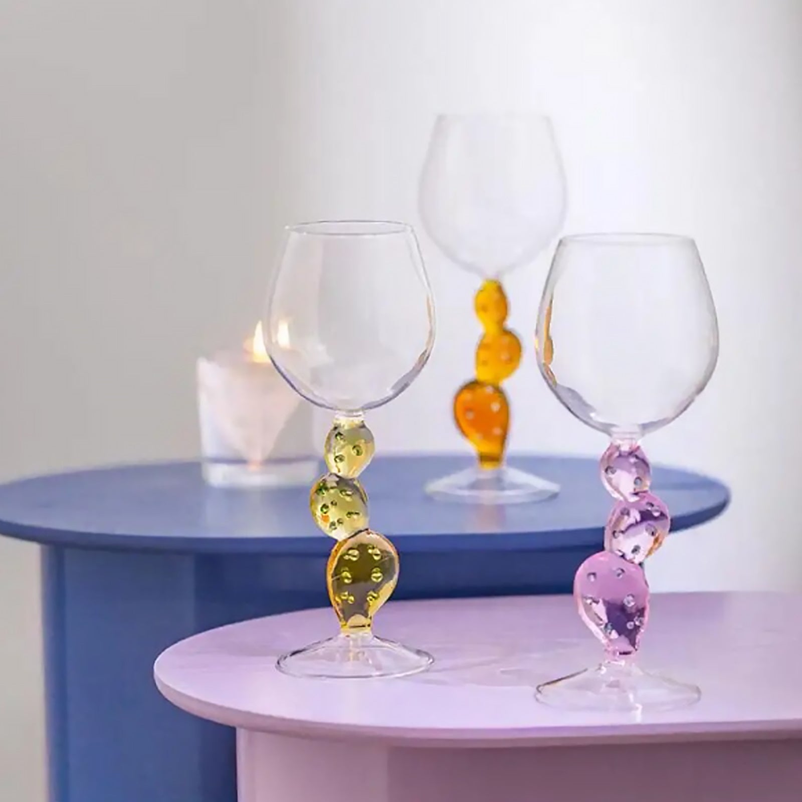 Crystal Cactus Glass - Ichendorf Style 300ml Wine Glass