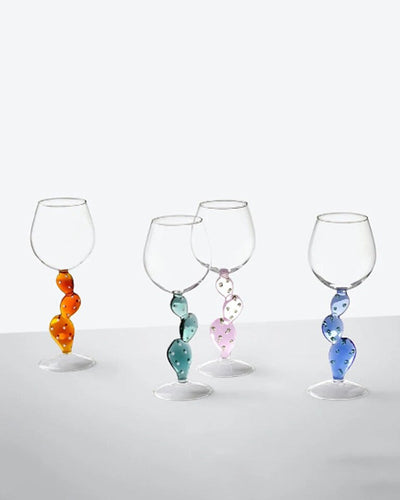 Crystal Cactus Glass - Ichendorf Style 300ml Wine Glass