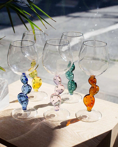 Crystal Cactus Glass - Ichendorf Style 300ml Wine Glass