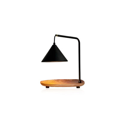 Candle Warmer Lamp | Industrial Cone Tabletop Ambient Light