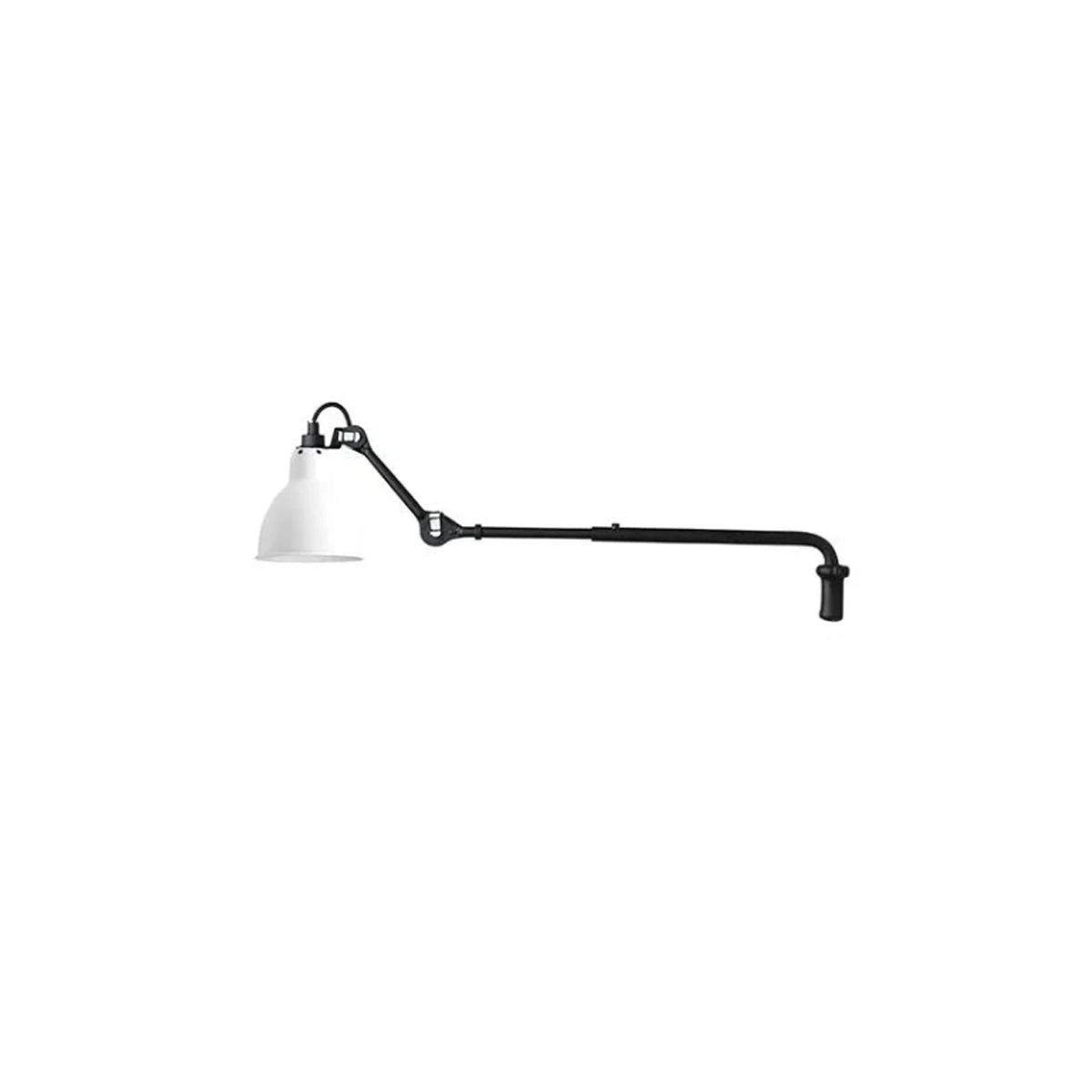 Industrial Wall Lamp - Flexible Arm Metal Aluminum Light