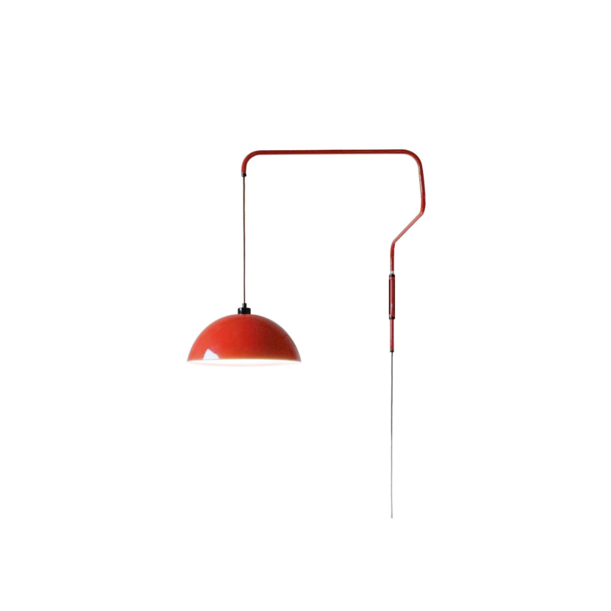 Industrial Pivot Wall Lamp - Adjustable Swing Arm Lighting Fixture