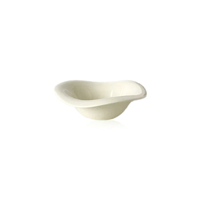 Ceramic Snack Bowl – Wave Rim Organic Shape Dish