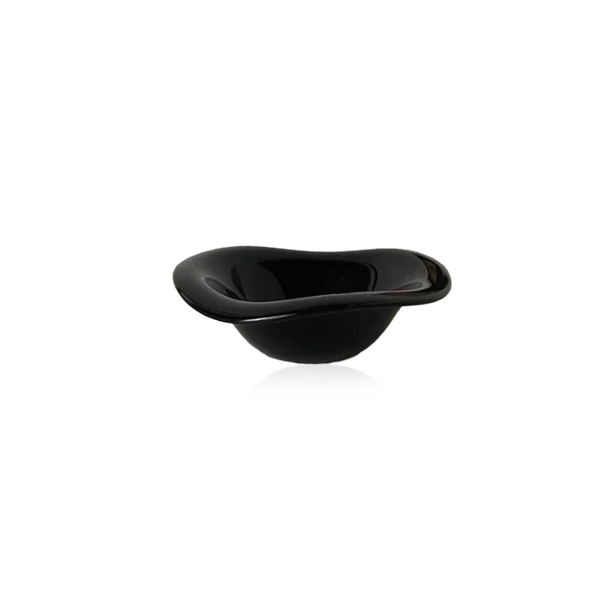 Ceramic Snack Bowl – Wave Rim Organic Shape Dish