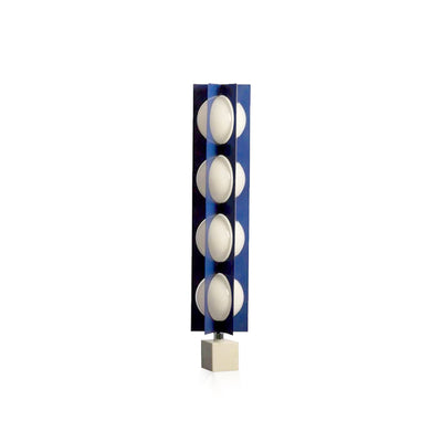 Marble Base Ball Lamp - Italian Design Blue Geometry Floor Lamp