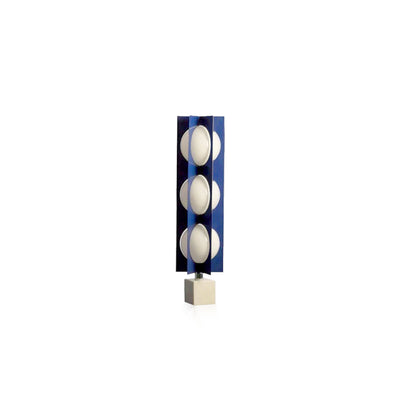 Marble Base Ball Lamp - Italian Design Blue Geometry Floor Lamp