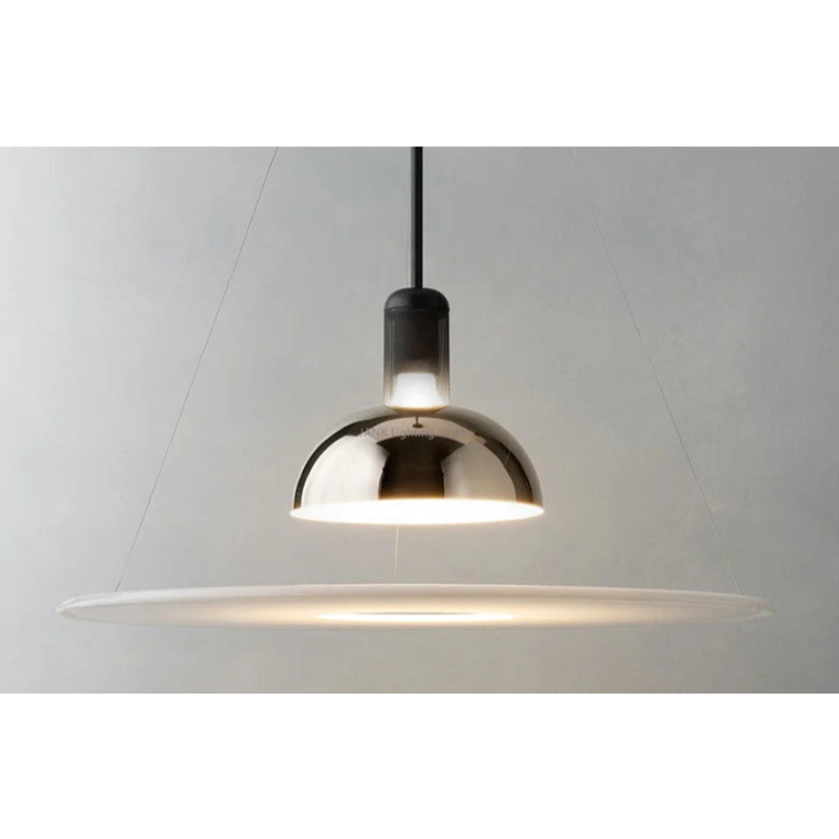 UFO LED Chandelier - Italian Wired Suspension Lamp