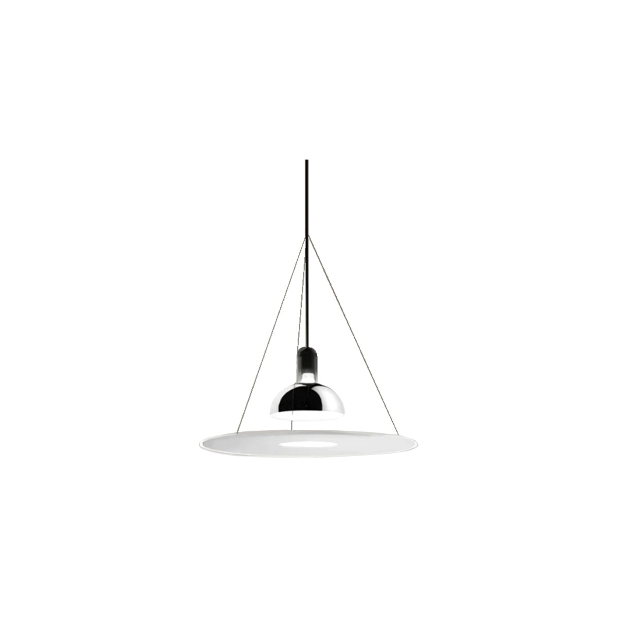 UFO LED Chandelier - Italian Wired Suspension Lamp