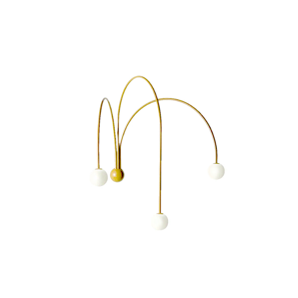 Italian Metal Wall Lamp - Modern 3 Branch Fixture