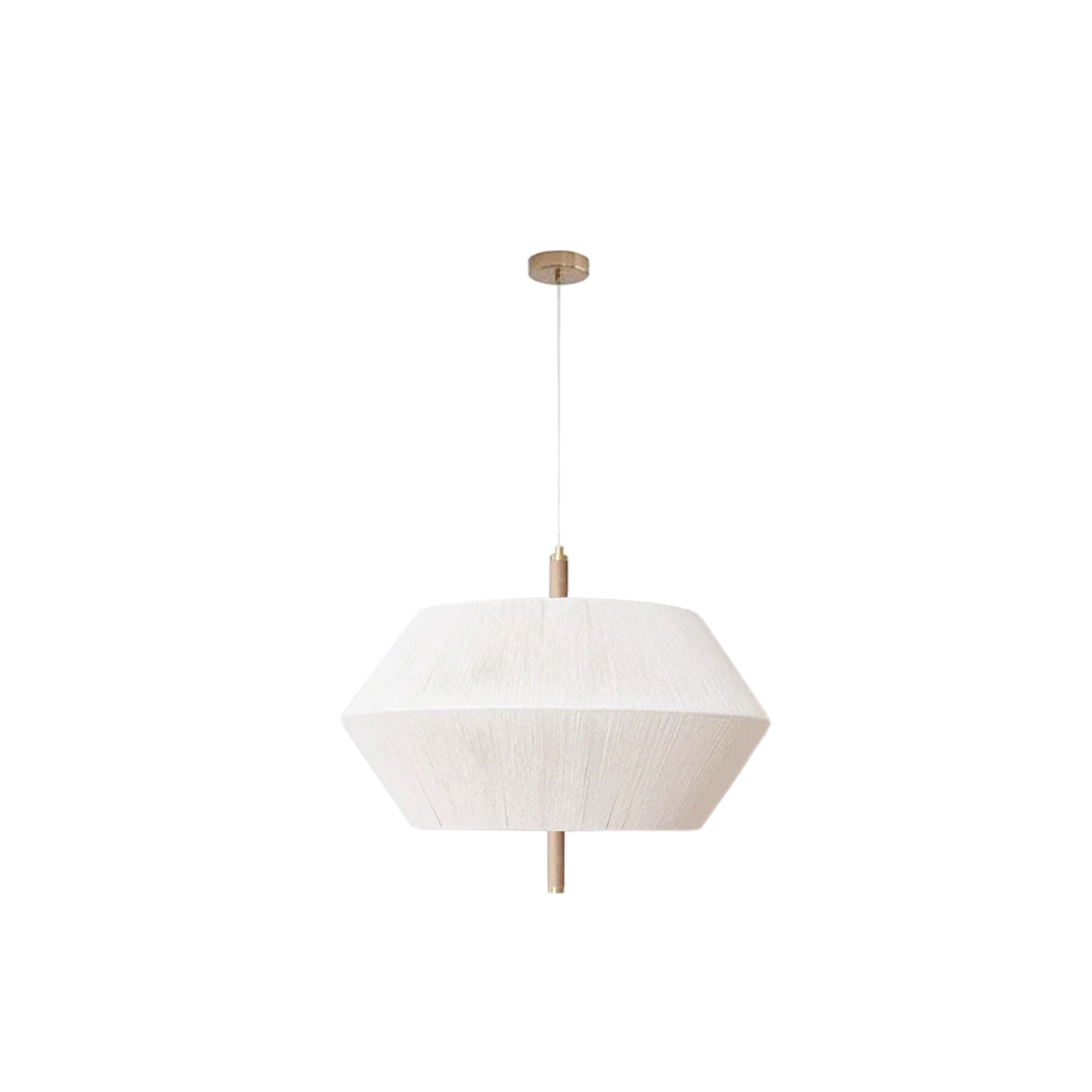 Rattan Ceiling Pendant Light | Handwoven Hemp Rope Lamp