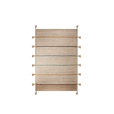 Jute Braided Rug – Handmade Indian Area Mat
