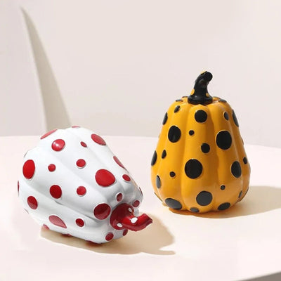 Polka Dot Sculpture - Resin Modern Art Ornament