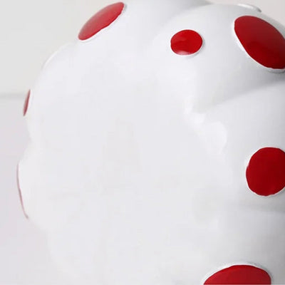 Polka Dot Sculpture - Resin Modern Art Ornament