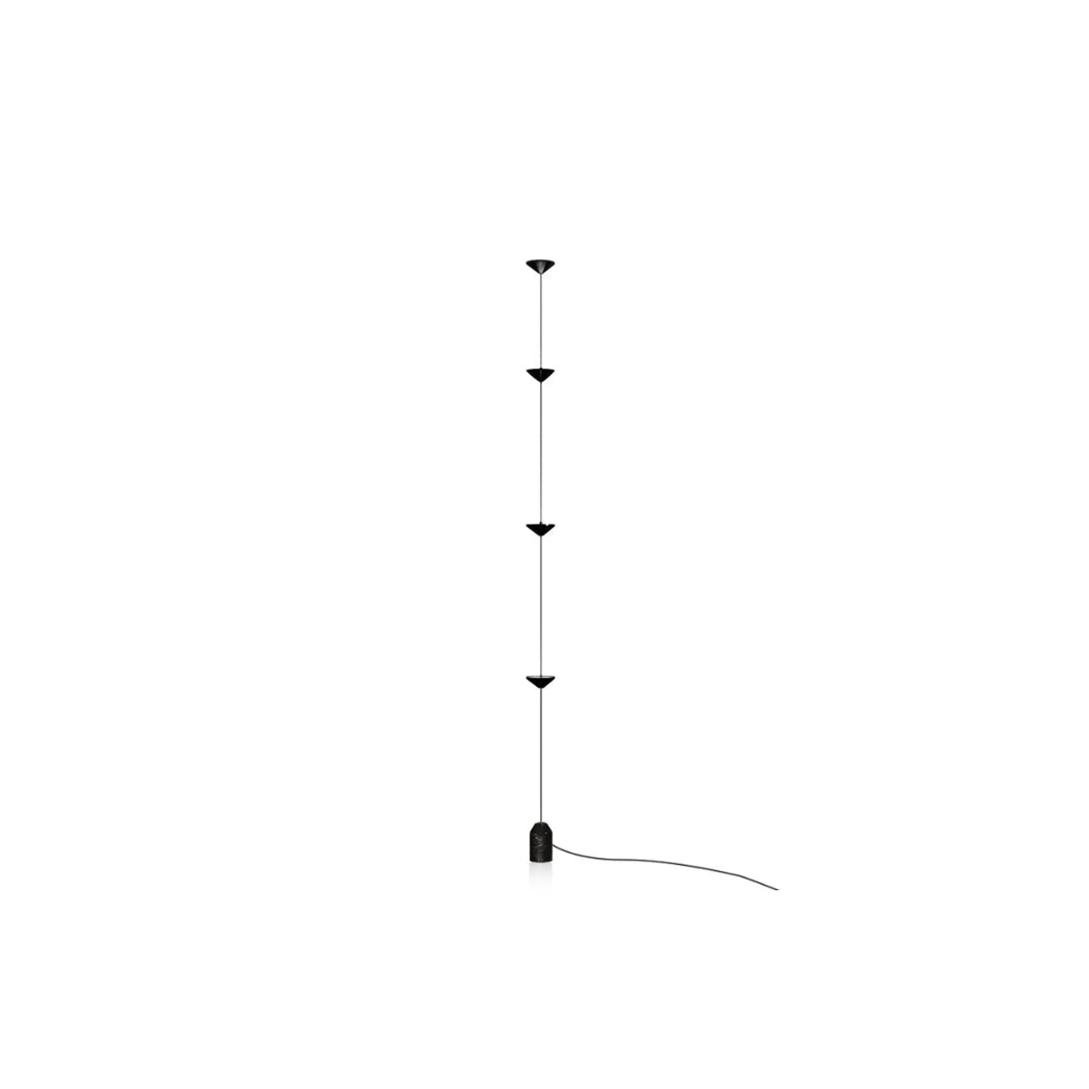 Linear Pendant Lamp - Adjustable Floor To Ceiling Light