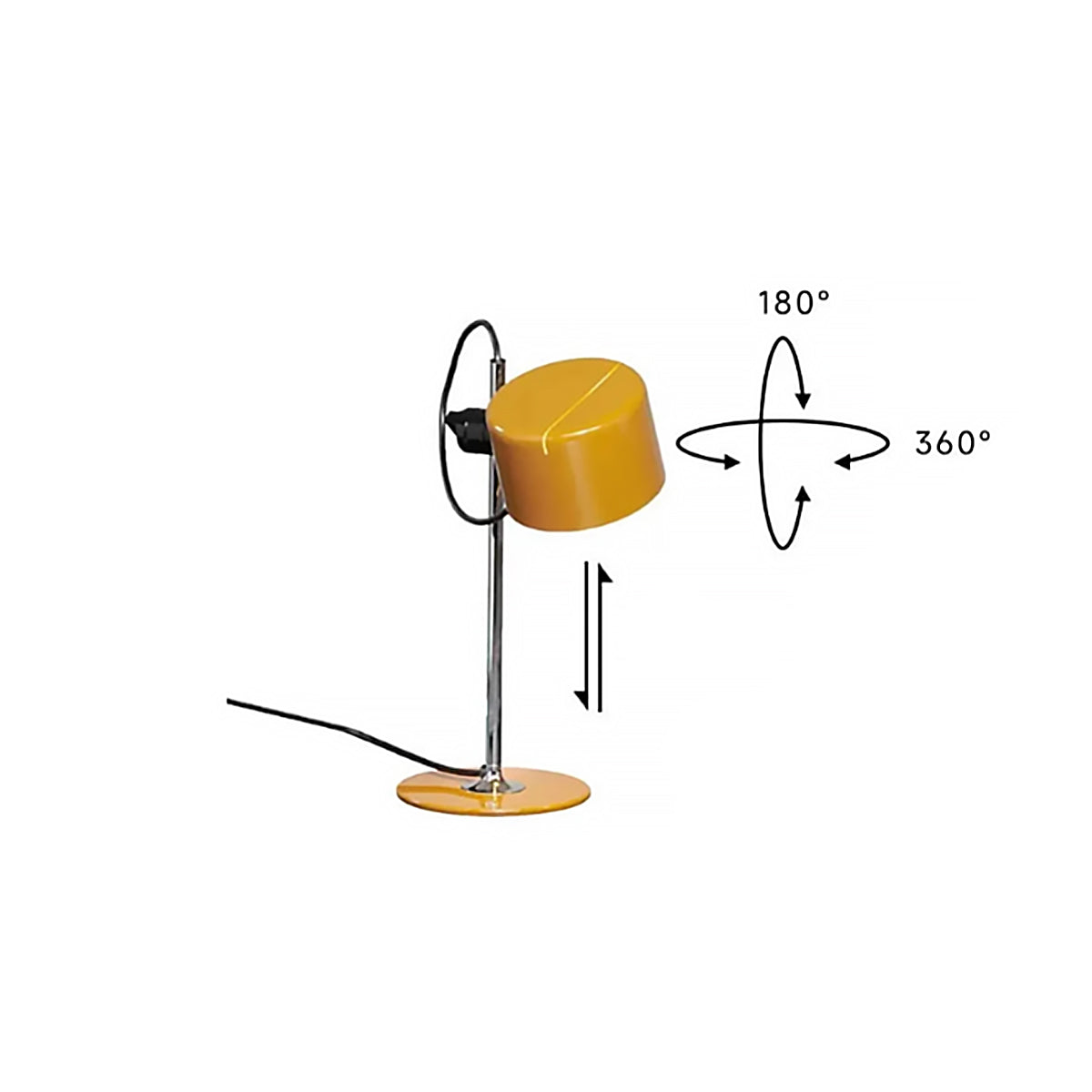 Retro Industrial Lamp - London Design Minimalistic Metal Table Light