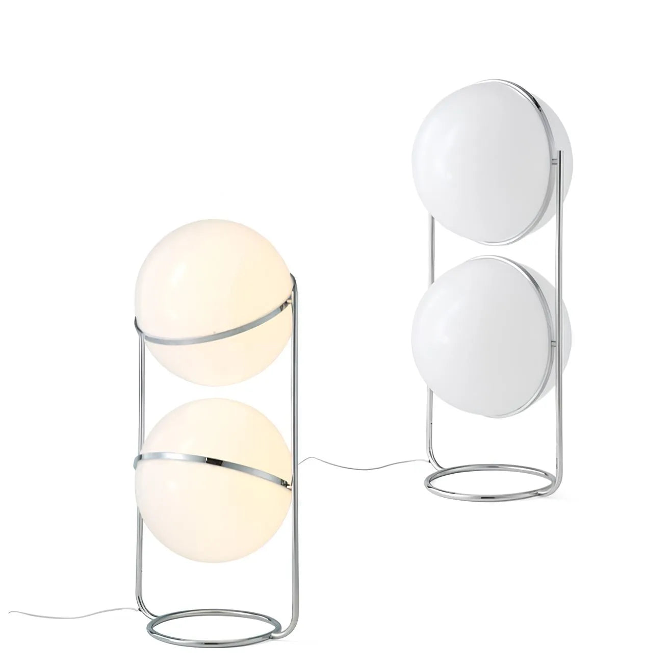 LUNAR ORBIT | Retro-Futuristic Floor Lamp