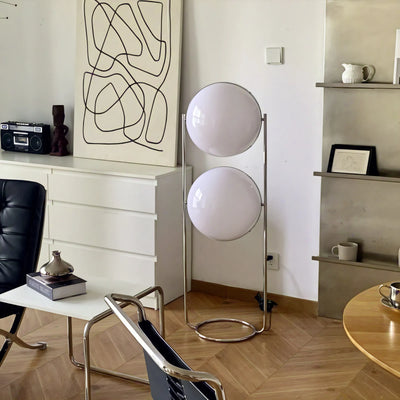 LUNAR ORBIT | Retro-Futuristic Floor Lamp