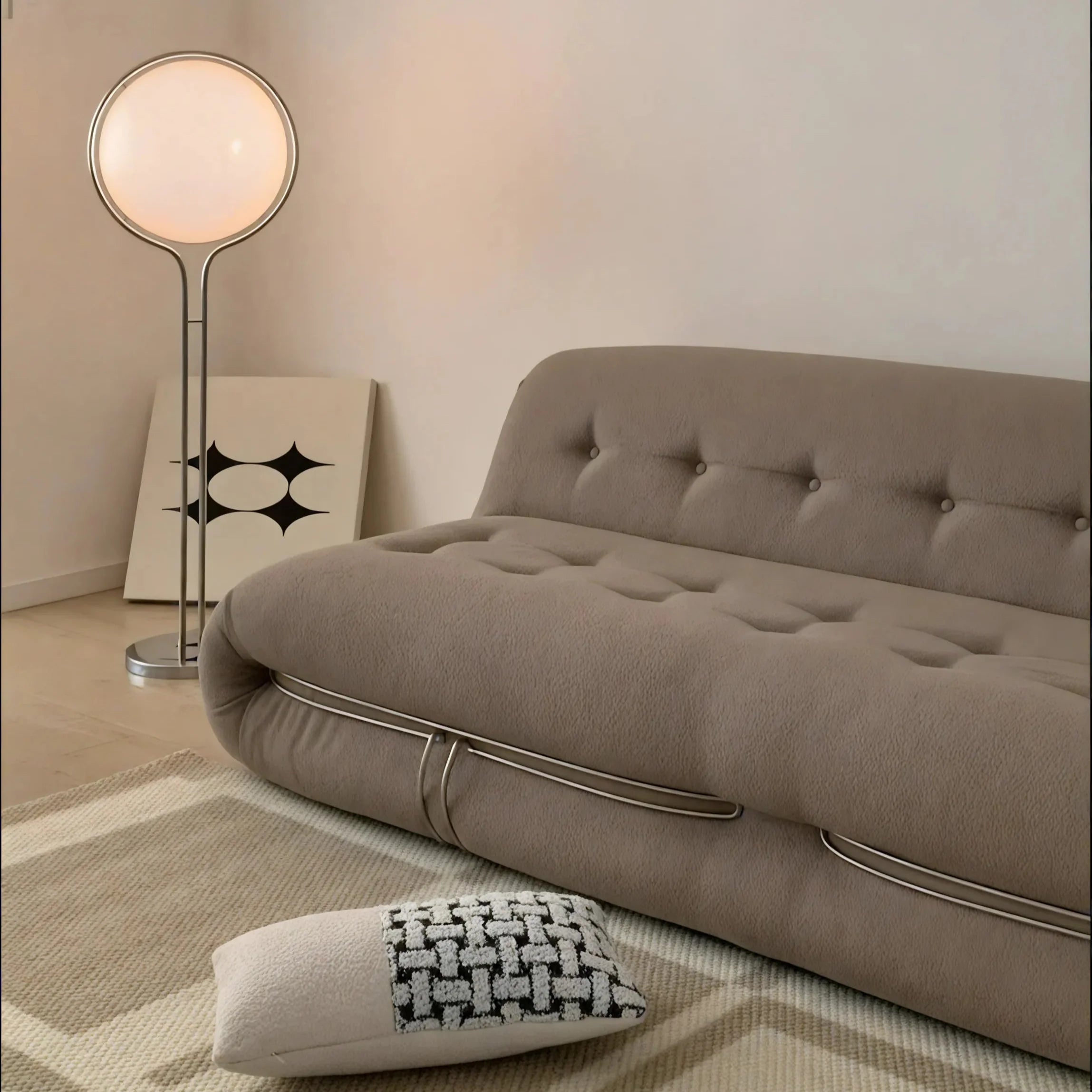 LUNAR ORBIT | Retro-Futuristic Floor Lamp