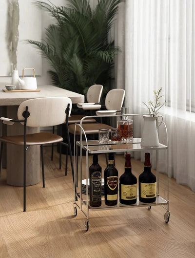 CLARITY GLIDE| Foldable Transparent Trolley