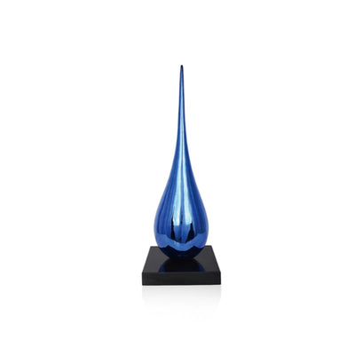 Luxury Water Drop Sculpture – Hand-Crafted Resin Art Piece