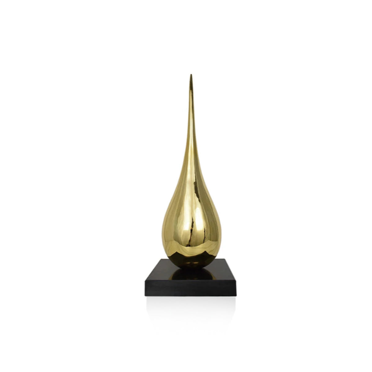 Luxury Water Drop Sculpture – Hand-Crafted Resin Art Piece
