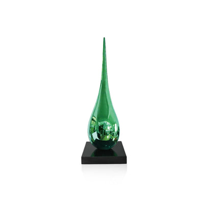 Luxury Water Drop Sculpture – Hand-Crafted Resin Art Piece