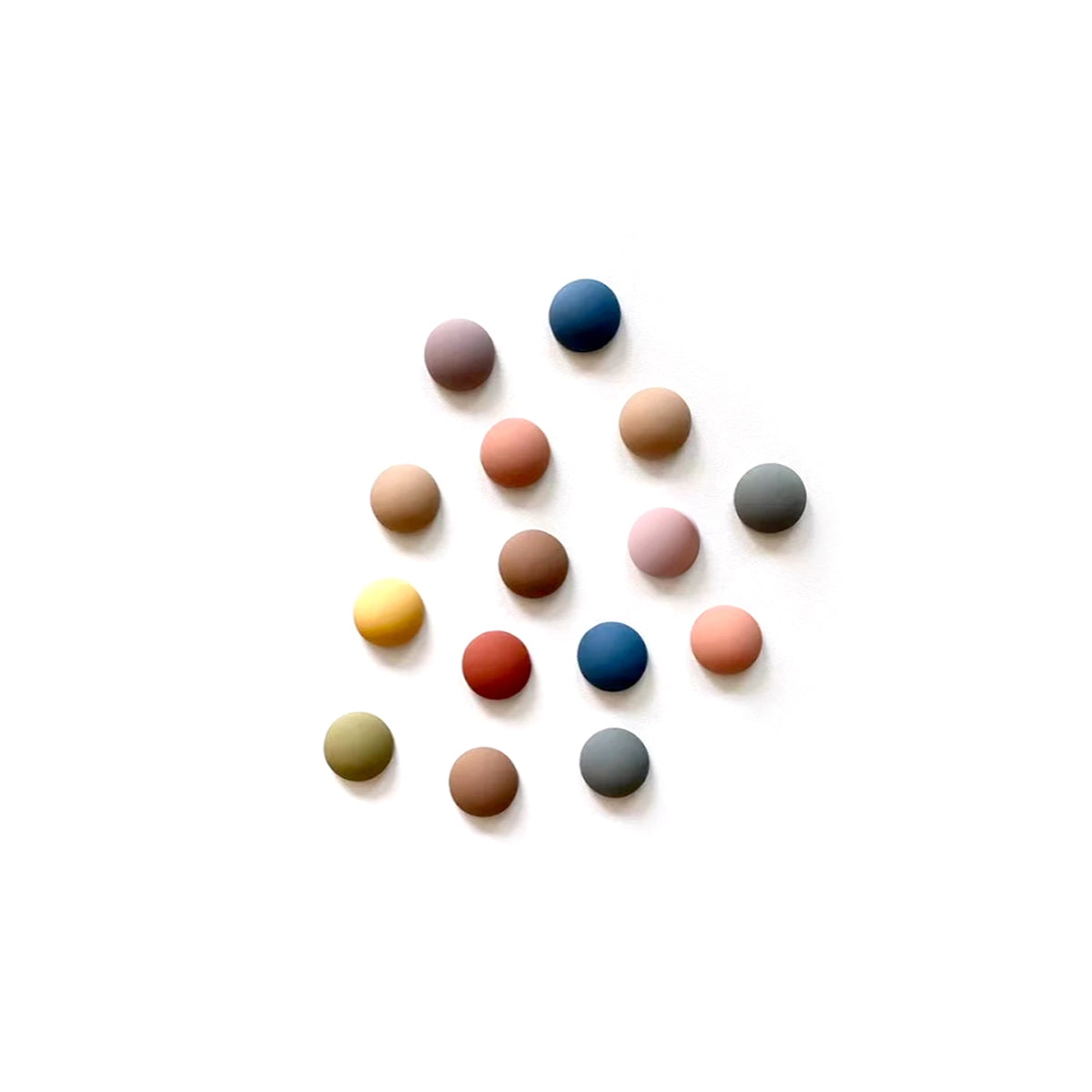 Macaron Ball Magnets - Colorful Refrigerator Set