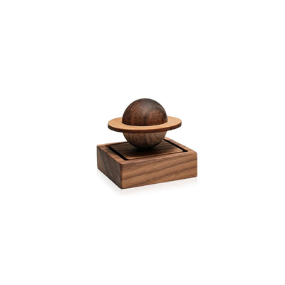 Magnetic Saturn Diffuser - Wooden Floating Aroma