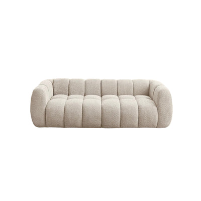 Bouclé Cloud Sofa - Upholstered Tufted Lounge Couch