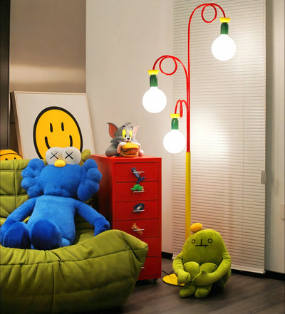 VÅGFIGUR | Triple-Light Floor Lamp