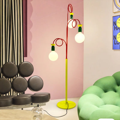 VÅGFIGUR | Triple-Light Floor Lamp