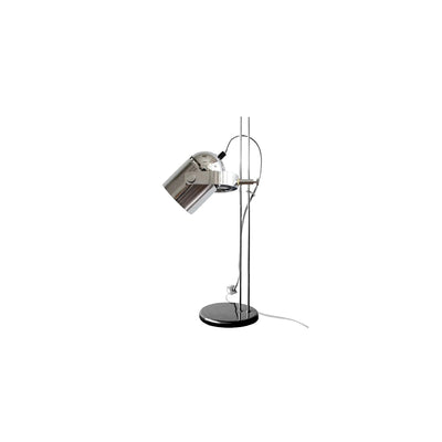 Industrial Table Lamp - Metal Rail Corded Light