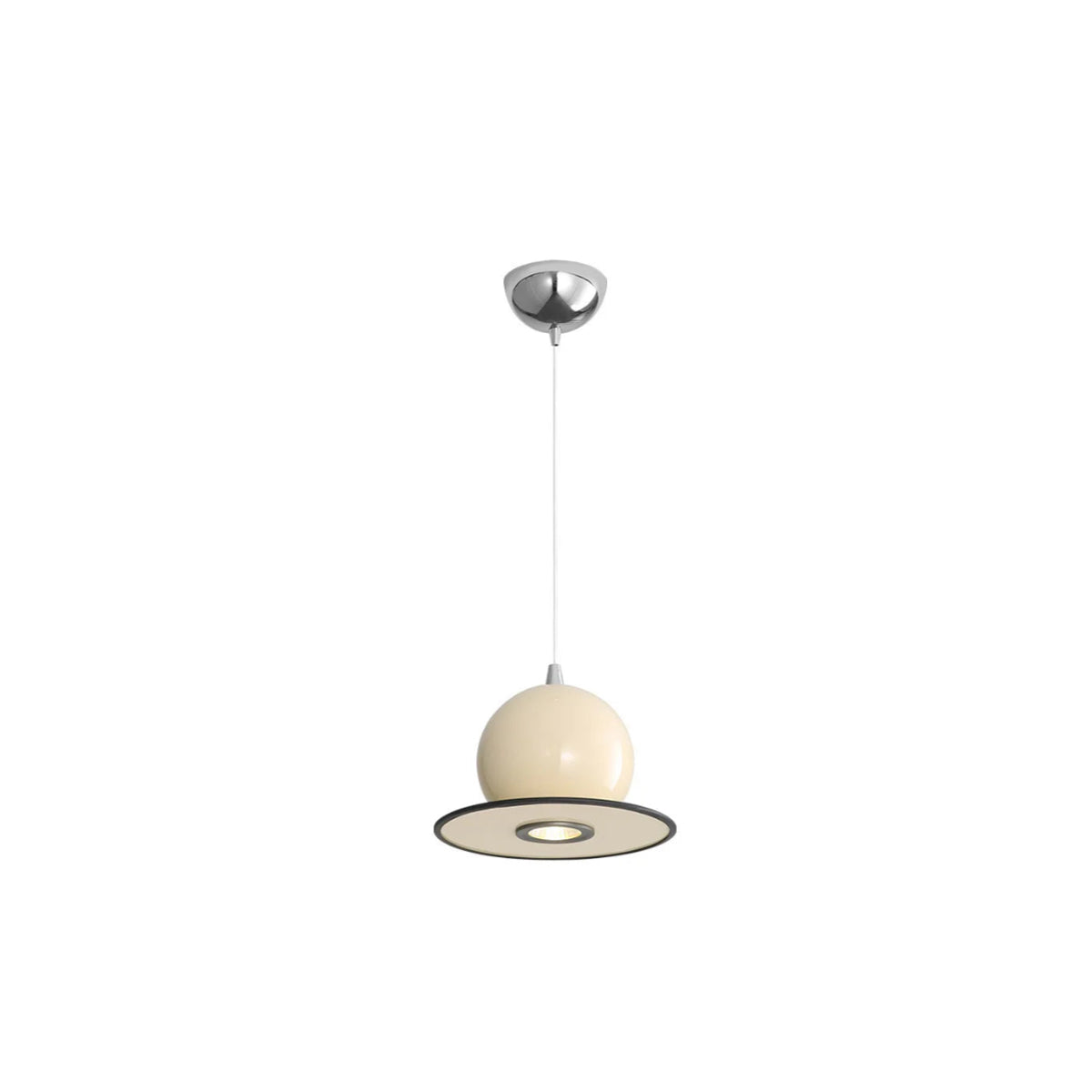 Metal UFO Pendant Light | Retro Aluminum Ceiling Fixture
