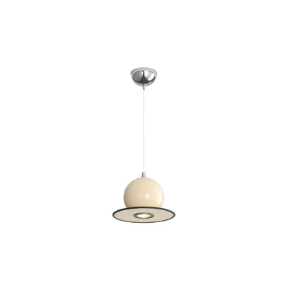Metal UFO Pendant Light | Retro Aluminum Ceiling Fixture