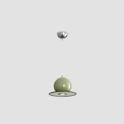 Metal UFO Pendant Light | Retro Aluminum Ceiling Fixture