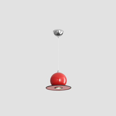 Metal UFO Pendant Light | Retro Aluminum Ceiling Fixture
